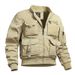 Men's Clothing Retro Baseball Uniform Multi Pocket Work Jacket Functional Jacket Three Proof Assault Top_viptrois.com