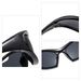 Men's Sunglasses Millennium Y2K Sunglasses Futuristic Men's And Women's Same Style Wrap Around Uv400 Anti Ultraviolet Sunglasses_viptrois.com