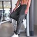 Men's Lightweight Nylon Joggers With Moisture-Wicking & Quick-Dry - High Stretch Athletic Tapered Pants For Gym, Running & Casual Wear (Black/)_viptrois.com