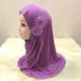 For 2 To 7 Year Old Girls' Headscarf Prayer Hat Arabic Two Hijab H081_viptrois.com