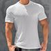 Men's Performance Workout T-Shirt - Quick-Dry Muscle Fit Gym Tee For Running & Basketball (5 Colors, M-3XL)_viptrois.com
