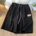Women's Summer Ice Silk Shorts - Loose Fit Casual Wide Leg Mid-Length Shorts, Trendy Straight Cut With Comfortable Stretch_viptrois.com