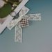 New Ballet Lace Lace Bow Handmade Pearl Love Pendant Korean Style Decorative Keychain Bag Ornaments_viptrois.com