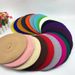 New White Bare Head Women's Painter Korean Style Autumn Winter Woolen Beret Princess Hat_viptrois.com