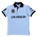 Men's Clothing European And American City Series Men's Sports Polo Shirt T Shirt Embroidered Letter Short Sleeve_viptrois.com