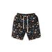 Men's Butterfly Print Casual Shorts Trendy Brand Five Point Pants Summer Style Beach Outerwear Thin Fit_viptrois.com