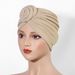 Thickened Elastic Flower Headscarf Hat - Ethnic Style Twisted Warm Hat (Fashionable & Versatile, European & American Design, Winter Headwear)_viptrois.com