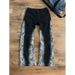 Men's Retro High Street Trend Hip Hop Straight Leg Wide Leg Casual Jeans Two Tone Digital Print_viptrois.com