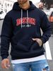 Men's Autumn And Winter Casual Fashionable Loose Hoodie Boston. 1997 Red Letter Print Warm Long Sleeved Pullover Sweater_viptrois.com