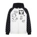 autumn winter flee d pony hoodie rl cardigan zipper embroidered loose plus size polo jacket_viptrois.com