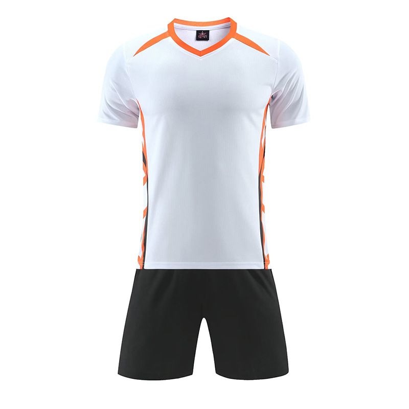 Men's Clothing children's training clothes short-sleeved football jersey team uniform football jersey suit men's printed men_viptrois.com
