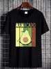 Mamacado Mother Shirt, Avocado Pregnant T-Shirt, Gift For Pregnant Wo Shirt, Avocado Lover Pregnant Shirt Stretched Summer Homme Casual Breathable_viptrois.com