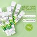 SADOER Aloe Vera Super Brightening Repair Hair Mask 1 Piece 10ml Repair Nourishing Softness Smooth Lazy Wash_viptrois.com