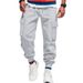 Men's Clothing Heavyweight Cargo Jogger Pants - Stretch Workout Sweatpants With Multiple Pockets, Relaxed Fit, Tapered Leg For Casual & Streetwear_viptrois.com
