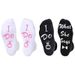 Cotton couple ring socks Mid-tube socks for engagement wedding gifts for the bride and groom_viptrois.com