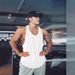 Muscle Trendy Loose Racerback Quick-Dry Running Gym Top Brothers Sports Fitness Clothing Training Vest For Men_viptrois.com