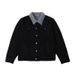 Lamb Wool Denim Jacket Men's Korean Version Slim-fitting Velvet Thickened Versatile Jacket Cotton-padded Jacket_viptrois.com