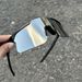 Personality Reflective Outdoor Riding Road Cycling Sports Night Riding Sunglasses Female Tide Square Round Face Thin Sunglasses_viptrois.com