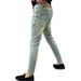 Men's Light Colored Painted Style European Jeans High Quality Stylish Versatile Comfortable Simple Fashionable Trendy Long Pants_viptrois.com