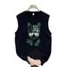 Men's Clothing Summer Cotton Vest T Shirt Men New Style T Shirt Loose Large Size Couple Wear Men's Waistcoat_viptrois.com