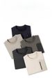 Men's High-end Crew Neck Long-sleeved Sweater Autumn Simple Trendy Men's Casual Top_viptrois.com