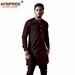 Men's clothing African national printing batik cotton men's casual set_viptrois.com