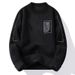 Autumn/Winter Sweater Men's Round Neck With Velvet Underwear Undercover Knitted Sweater Men's_viptrois.com