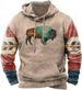 3D-Printed Hooded Hoodie For Men, With A Rope And Pockets_viptrois.com