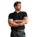 Men's Clothing Men's Polo Shirt Solid Color Light Mature Commuting Basic Thin Lapel Men's Short Sleeve_viptrois.com