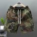 Men's Clothing Men's Five Point Pants Summer Beach Pants Men's Casual Running Sports Shorts Men's Five Point Straight Pants_viptrois.com