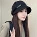 Embroidered Beret Spring Summer Versatile Large Head Circumference Sunshade Sun Protection For Women Face Slimming_viptrois.com