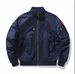 Baseball Collar Fan Jacket Air Force Pilot Single Jacket Men's Baseball Uniform Tactical Stand-Up Jacket Men_viptrois.com