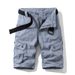 Men's Clothing Classic Six Point Shorts Casual Straight Pants Summer Pure Cotton Breathable Multi Pocket Overalls Wear Resistant Mid Length Pants_viptrois.com