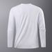 Men's Performance Long Sleeve T-Shirt – Moisture-Wicking Workout Top For Running & Gym (Black/Deep Blue/Heather Gray/White)_viptrois.com