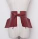 Song Qian and Tang Yixin's same style pu leather girdle for women, wide, simple, decorative, ultra-wide belt, waist-slimming belt_viptrois.com