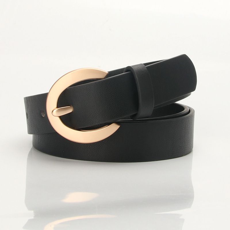 fashionable simple women's belt student versatile jeans belt trendy coat sweater decorative belt for women_viptrois.com