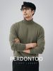 High-quality Wool Modal Turtleneck Sweater With Men's Slim-fit Warm Knitted Bottoming Shirt Winter_viptrois.com
