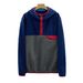 Men's Clothing Unisex Fleece-Lined Hoodie - Color Block Pullover With Brushed Interior, Winter Streetwear Essential (Blue/Gray, Coffee, S-XL)_viptrois.com