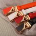 Automatic Buckle Belt Genuine Leather Korean Style Casual Versatile Women's Belt Love Buckle Women's Belt Pure Cowhide Candy Color_viptrois.com