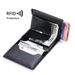 Card Holder Purse Wallets Rfid Shield Anti-theft Brush Ultra-thin Credit Card Aluminum Alloy Card Bag Metal Men's Multi-card Wallet_viptrois.com