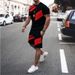Men's Casual 2-Piece Set - Breathable Gym T-Shirt & Athletic Shorts For Summer Workouts And Street Style_viptrois.com