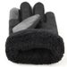 Gloves Men's Winter Touch Screen Leather Gloves Warm Cold Protection Plus Velvet Thick Cotton Gloves Outdoor Riding Battery Vehicle Gloves_viptrois.com