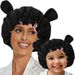 Men's Hats Polar Fleece Double Layer Sleeping Cap Cute Bear Ears Home Cap New Winter Children Warm Windproof Parent Child Cap_viptrois.com