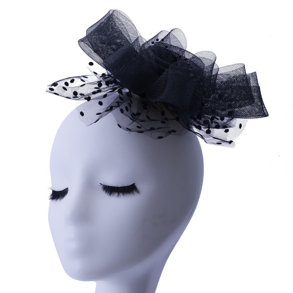 Popular Feather Headdresses, Horse Racing Festival Cocktail Party Stage Performance Cheongsam Hair Accessories, Yangko Square Dance Headpieces_viptrois.com