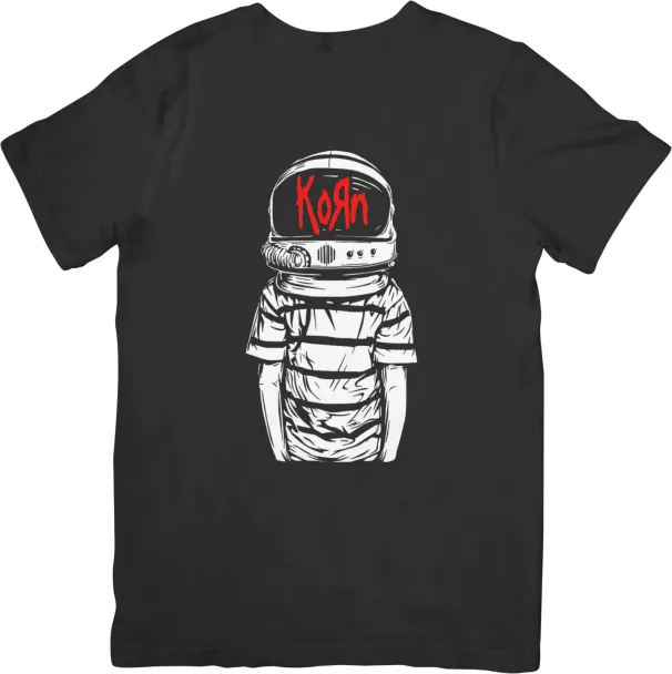 Korn Heavy Metal Music Unisex Fit For Men & Women Quality Cotton T-Shirt Mens Womens Tees Top Black_viptrois.com