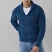 Men's Slim-Fit Knit Cardigan – Lightweight Polyester Blend, Button-Up Long Sleeve For Casual & Office Wear_viptrois.com