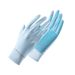 Spring and summer women's sunscreen gloves two-finger anti-ultraviolet thin section ice silk cool feeling outdoor cycling full-finger gloves women_viptrois.com