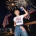 Cotton Men's Digital Printed Short Sleeved T-shirt, American Independence Day T-shirt_viptrois.com