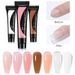 Arte Clavo 15ml Jelly Nail Extension Gel Pink White Clear Quick Building Soak Off UV LED Gel Nails Finger Extensions Nail Art_viptrois.com