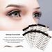 Eyebrow Stencils 6D Ecological Eyebrow Stickers Waterproof Tattoo Stickers_viptrois.com